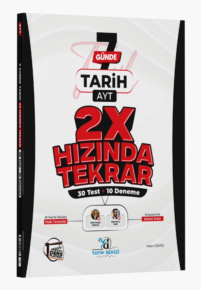 YDENİZİ YKS AYT 2X HIZINDA TEKRAR TARİH - 2026